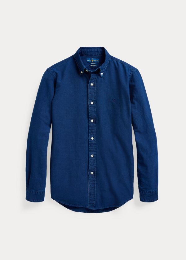 Ralph Lauren Classic Indigo Oxford Shirt Indigo | n02hixTa