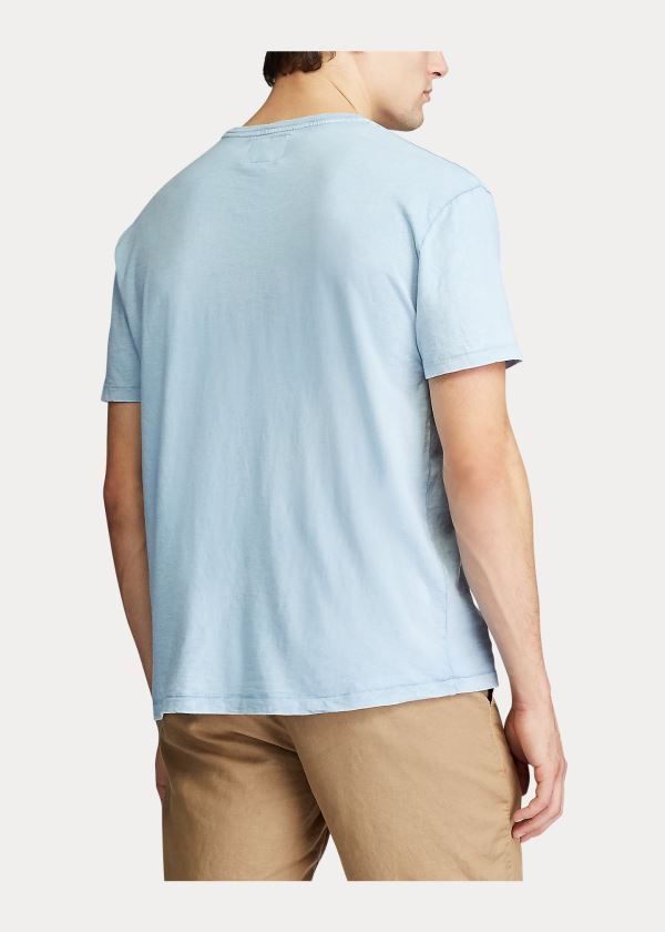 Ralph Lauren Classic Slub Pocket T-Shirt Blankyt | cio55BpY