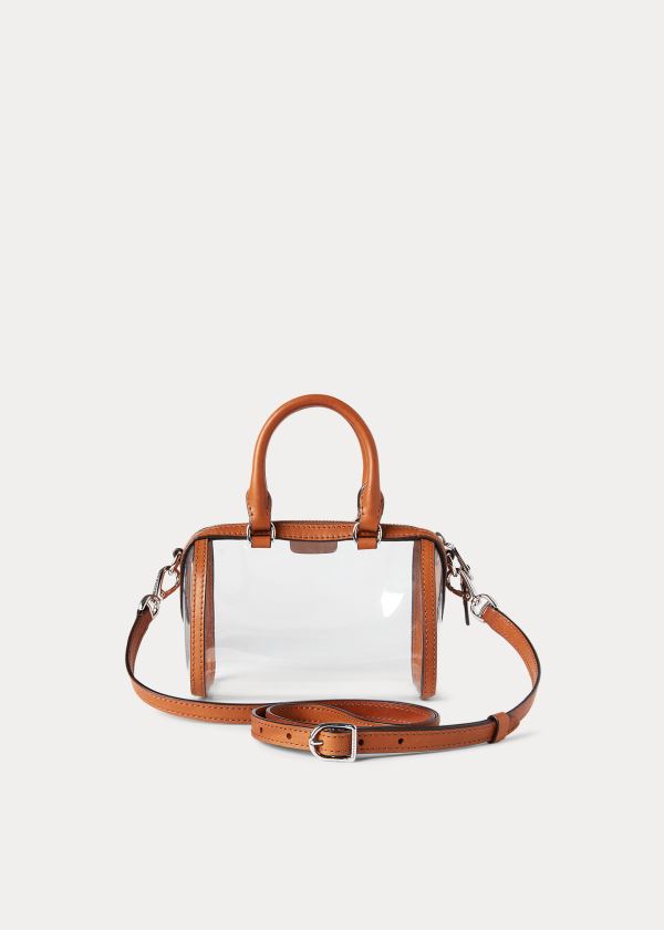 Ralph Lauren Clear Mini Camden Duffel Bag Hnědé | 6C9naGmm
