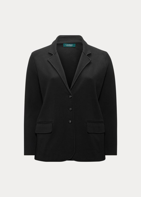 Ralph Lauren Combed Bavlněné Blazer Černé | VdC80yXu