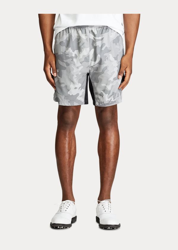 Ralph Lauren Compression-Podšité Krátké Šedé Maskáčové | p9xPmL14