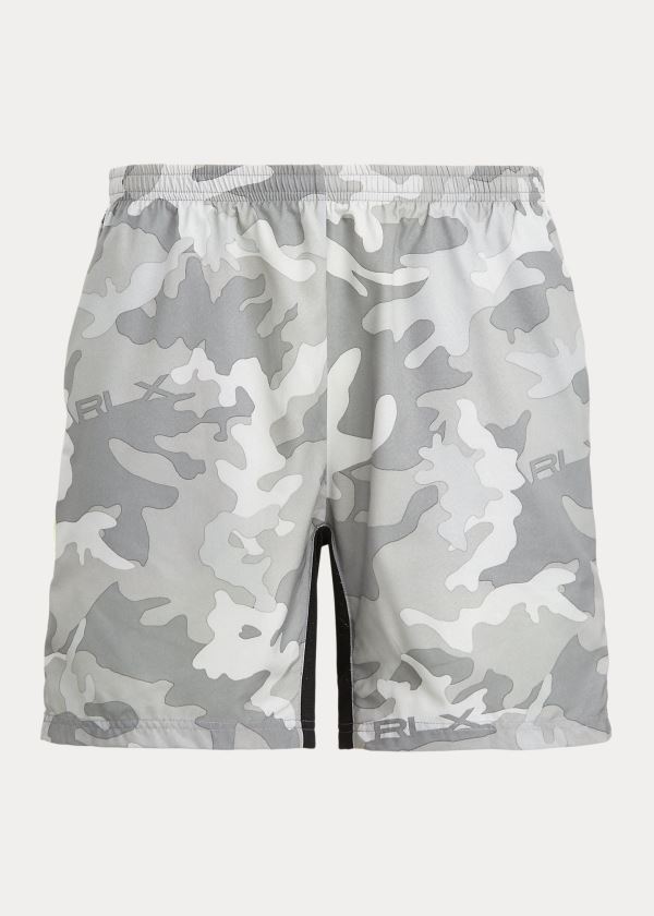 Ralph Lauren Compression-Podšité Krátké Šedé Maskáčové | p9xPmL14
