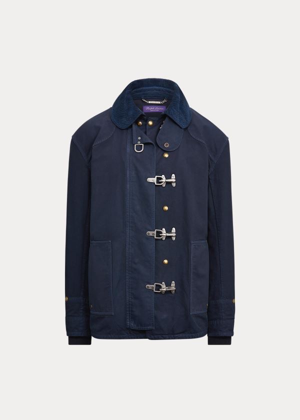 Ralph Lauren Crestly Garment-Dyed Jacket Tmavě Blankyt | Z4Q9ORdY