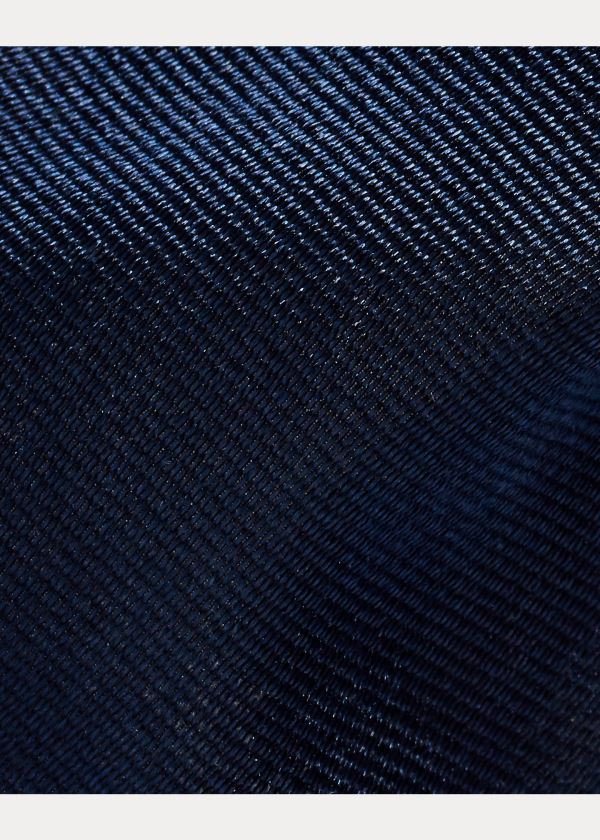 Ralph Lauren Crew-Inspired Silk Tie Tmavě Blankyt | yw4PISxq
