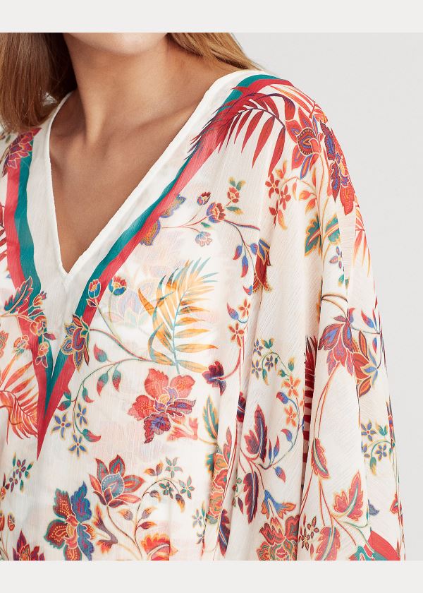 Ralph Lauren Crinkle Chiffon Cover-Up Viacfarebný | fg5Xwdvj