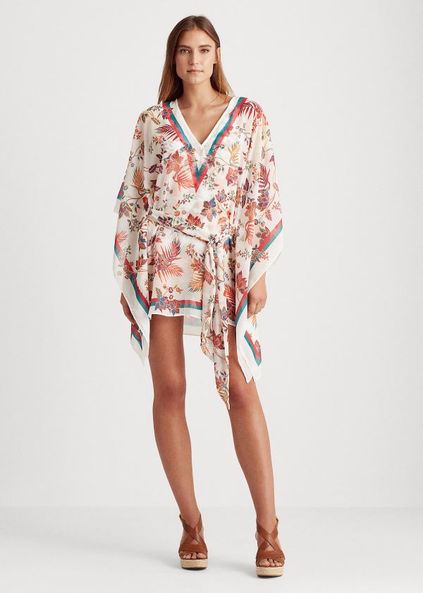 Ralph Lauren Crinkle Chiffon Cover-Up Viacfarebný | fg5Xwdvj