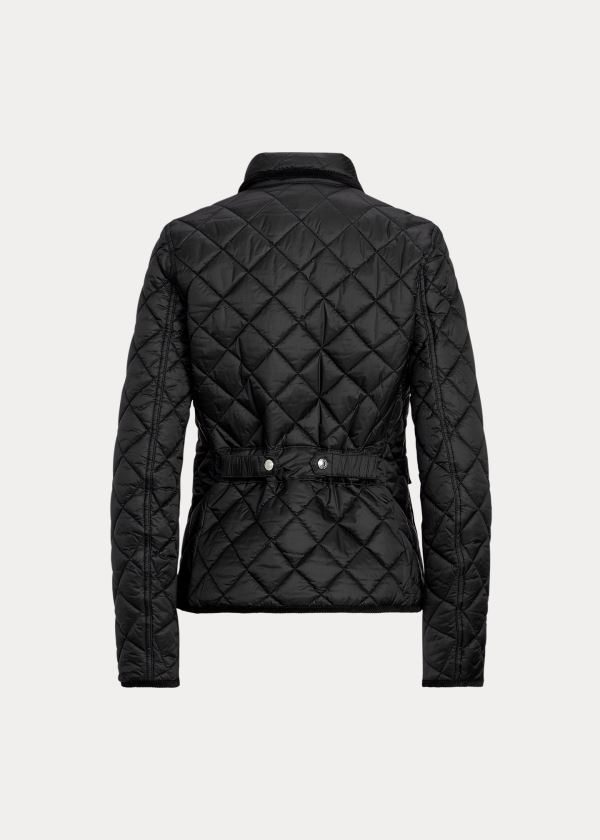 Ralph Lauren Cropped Barn Jacket Černé | OdHvsHxU