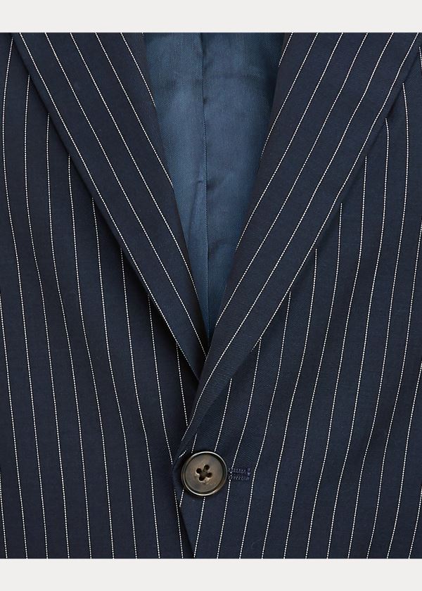 Ralph Lauren Cropped Wool Blazer Tmavě Blankyt | OlgwRChq