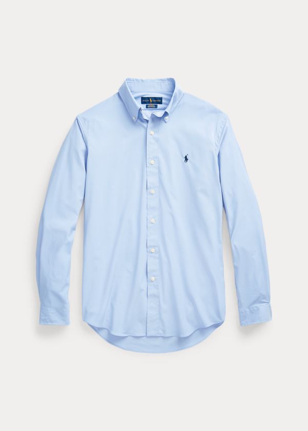 Ralph Lauren Custom Fit Performance Shirt Blankyt | CF60NbfH