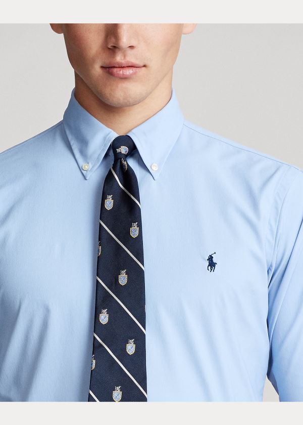 Ralph Lauren Custom Fit Performance Shirt Blankyt | CF60NbfH
