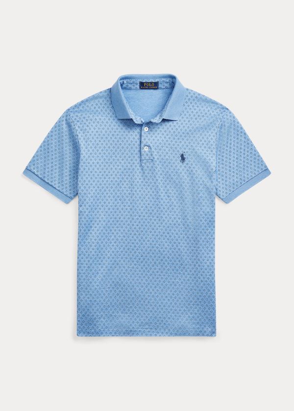 Ralph Lauren Custom Slim Fit Jersey Polo Blankyt | 9PE7XK1V