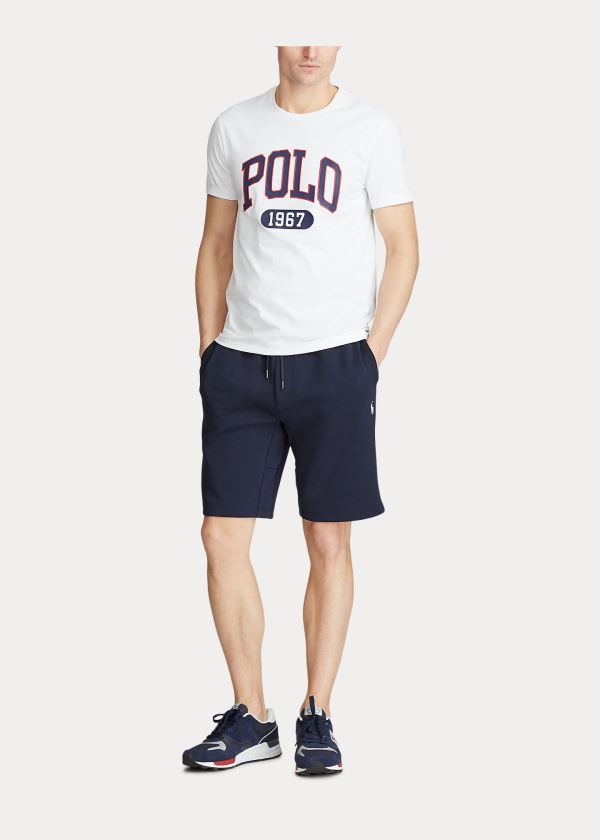 Ralph Lauren Custom Slim Fit Logo T-Shirt Bílé | c3c2uhAS