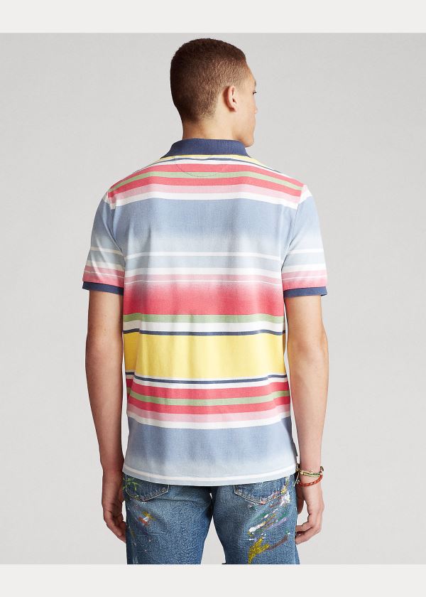 Ralph Lauren Custom Slim Fit Mesh Polo Blankyt Viacfarebný | oGZOvuo6
