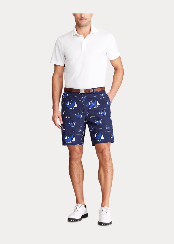 Ralph Lauren Custom Slim Fit Performance Polo Shirt Bílé | ir1BpyNt