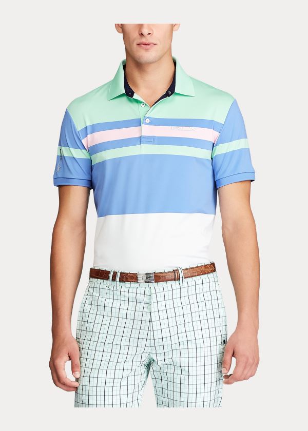 Ralph Lauren Custom Slim Performance Polo Blankyt | mzfF6w80