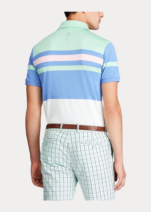 Ralph Lauren Custom Slim Performance Polo Blankyt | mzfF6w80