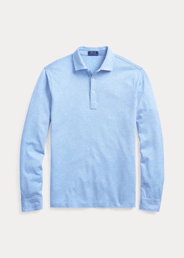 Ralph Lauren Custom Slim Stretch Mesh Polo Blankyt | Lax2WjMc
