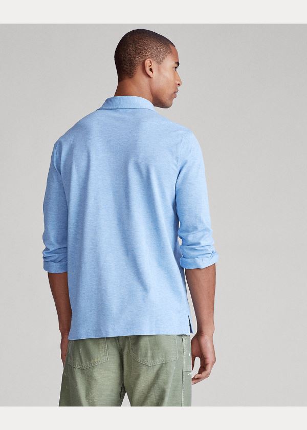 Ralph Lauren Custom Slim Stretch Mesh Polo Blankyt | Lax2WjMc