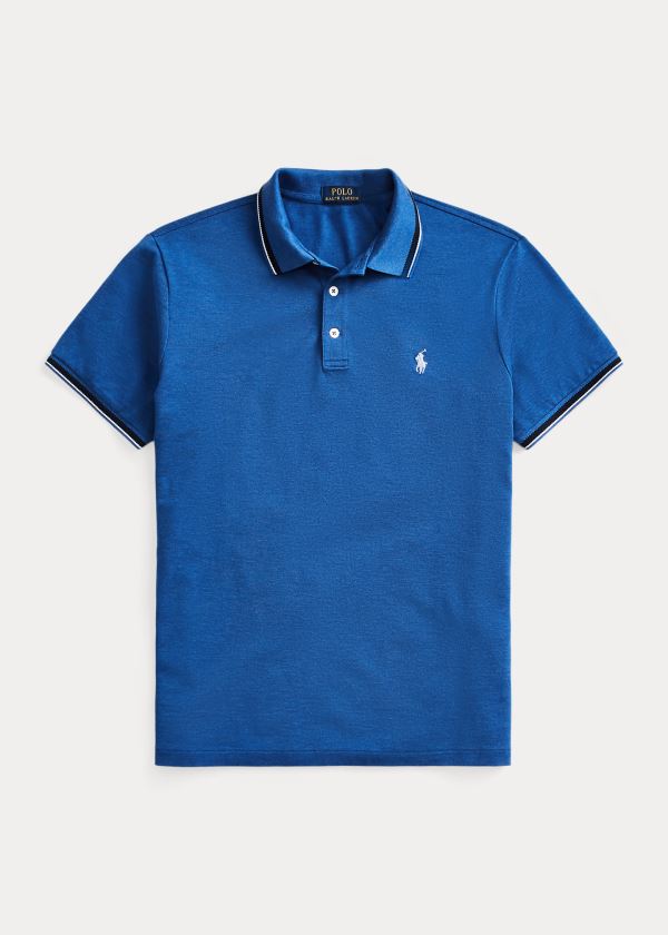 Ralph Lauren Custom Slim Stretch Mesh Polo Blankyt | bANdt39Z