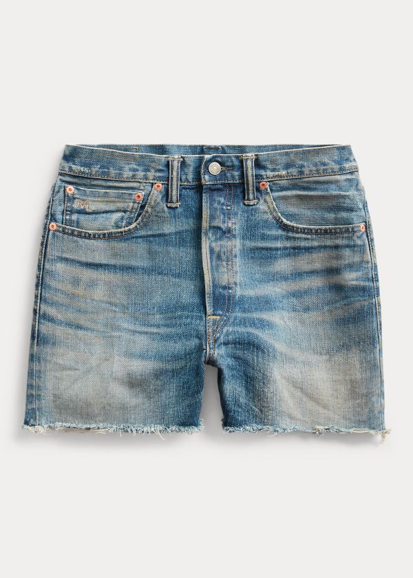 Ralph Lauren Cutoff Denim Krátké Blankyt Blankyt Světle Modré | iq9KDgNM