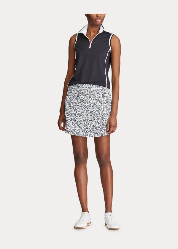 Ralph Lauren Daisy Stretch Golfové Skort Bílé Viacfarebný | z8NStbYN