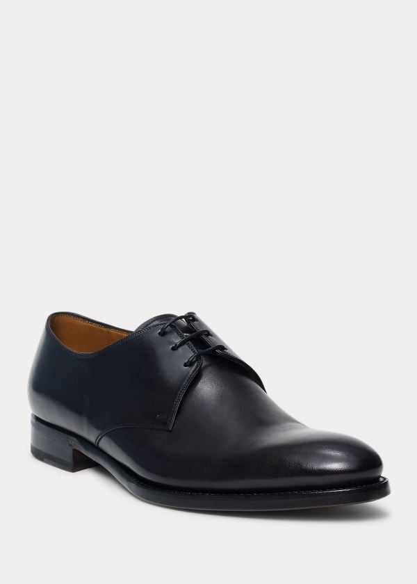 Ralph Lauren Dalvin Calfskin Oxford Černé | dmoLTofM