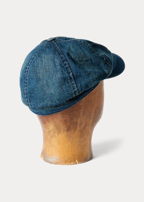 Ralph Lauren Denim NewsBoys' Cap Indigo | SCdFwP0T