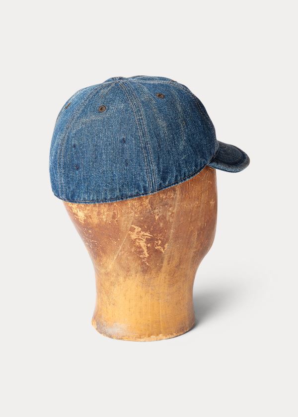 Ralph Lauren Denim Service Cap Indigo | 7cqnFsPQ