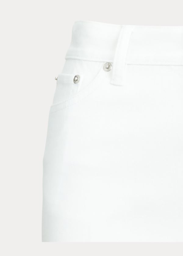 Ralph Lauren Denim Skirt Bílé | BZfY4Wyi
