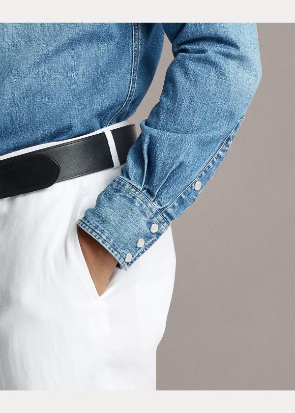 Ralph Lauren Denim Western Shirt Blankyt Indigo | eliCw3w6