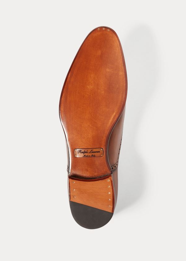 Ralph Lauren Denver Cap-Špicí Shoe Hnědé | 2cfbIXgB