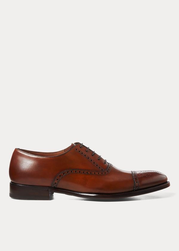 Ralph Lauren Denver Cap-Špicí Shoe Hnědé | 2cfbIXgB