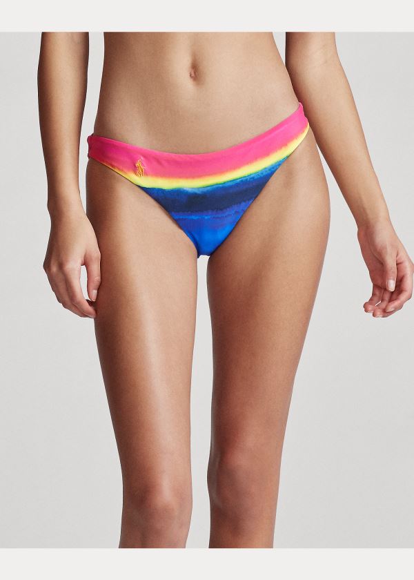 Ralph Lauren Dip-Dyed Hipster Bikiny Bottom Viacfarebný | IOdL8odB