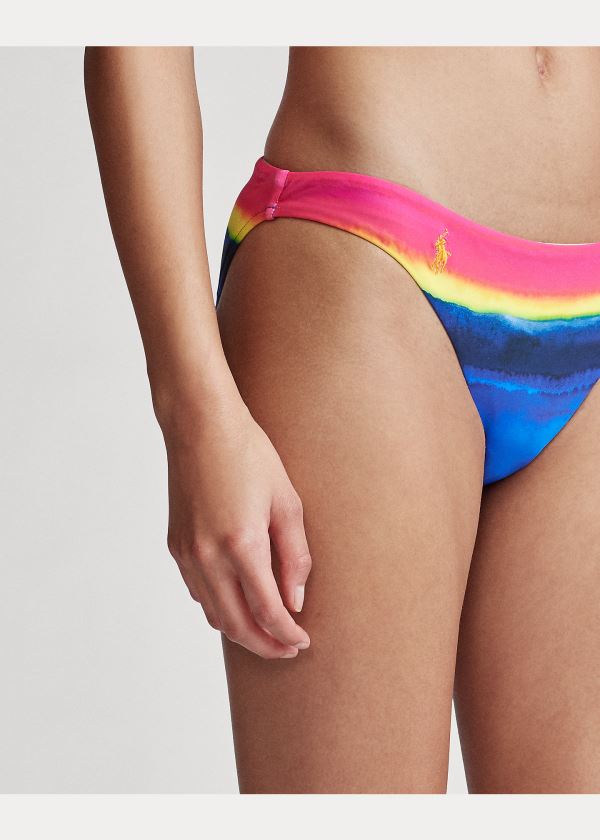Ralph Lauren Dip-Dyed Hipster Bikiny Bottom Viacfarebný | IOdL8odB