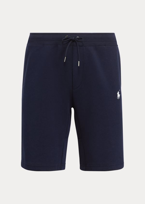 Ralph Lauren Double-Knit Krátké Tmavě Blankyt | dXGrxdic