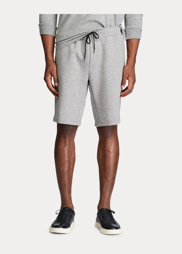 Ralph Lauren Double-Knit Krátké Šedé | i1Pu8KO7