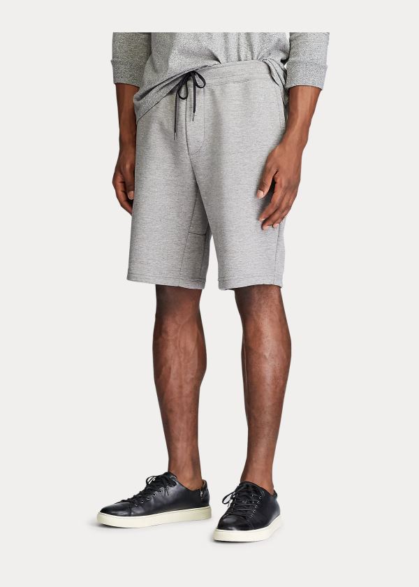 Ralph Lauren Double-Knit Krátké Šedé | i1Pu8KO7
