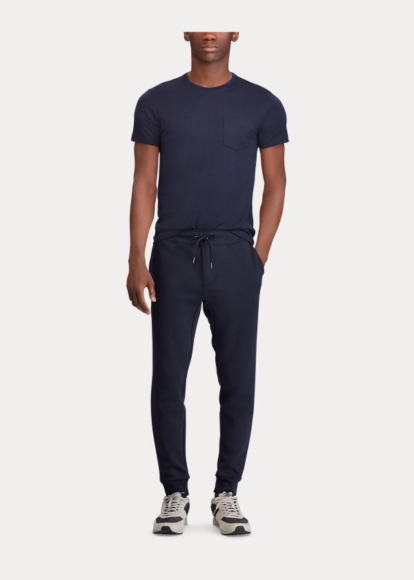 Ralph Lauren Double-Knit Pant Tmavě Blankyt | OrKPwKc2