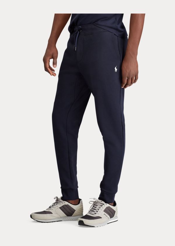 Ralph Lauren Double-Knit Pant Tmavě Blankyt | OrKPwKc2