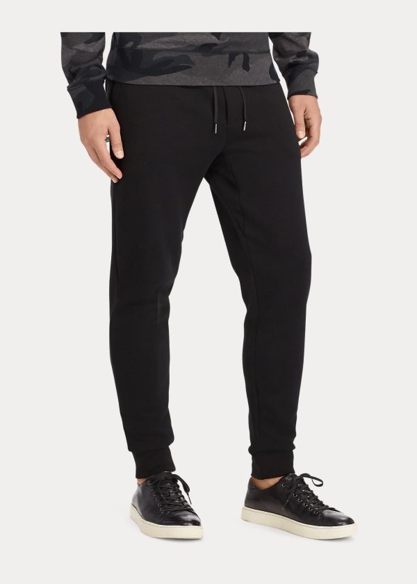 Ralph Lauren Double-Knit Pant Černé | 0wTEbhcR