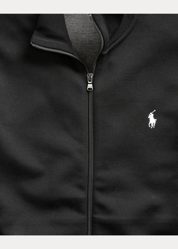 Ralph Lauren Double-Knit Track Jacket Černé | ZVQyRspB