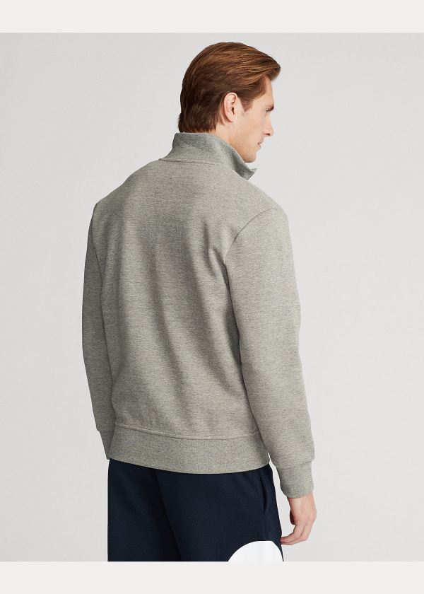 Ralph Lauren Double-Knit Track Jacket Šedé Černé | glkXqaph