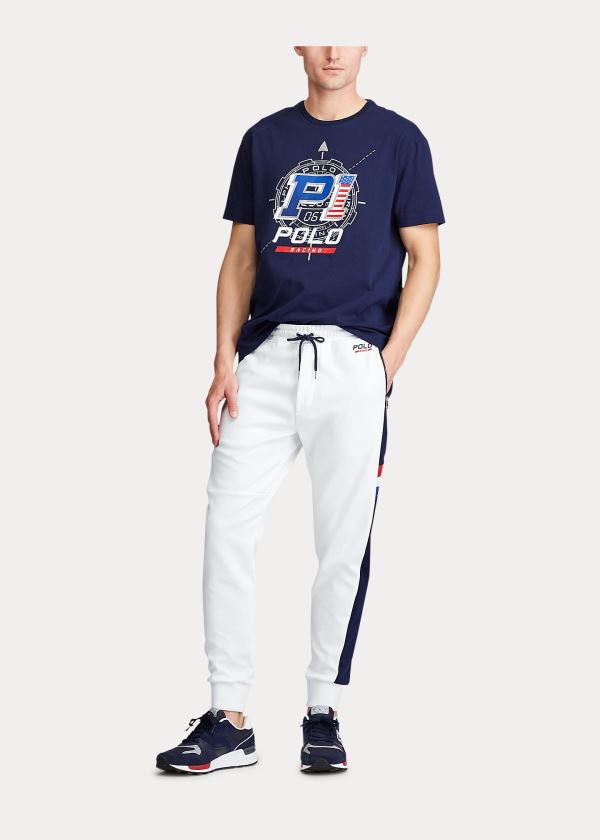 Ralph Lauren Double-Knit Track Pant Bílé Viacfarebný | hsqF5TOY