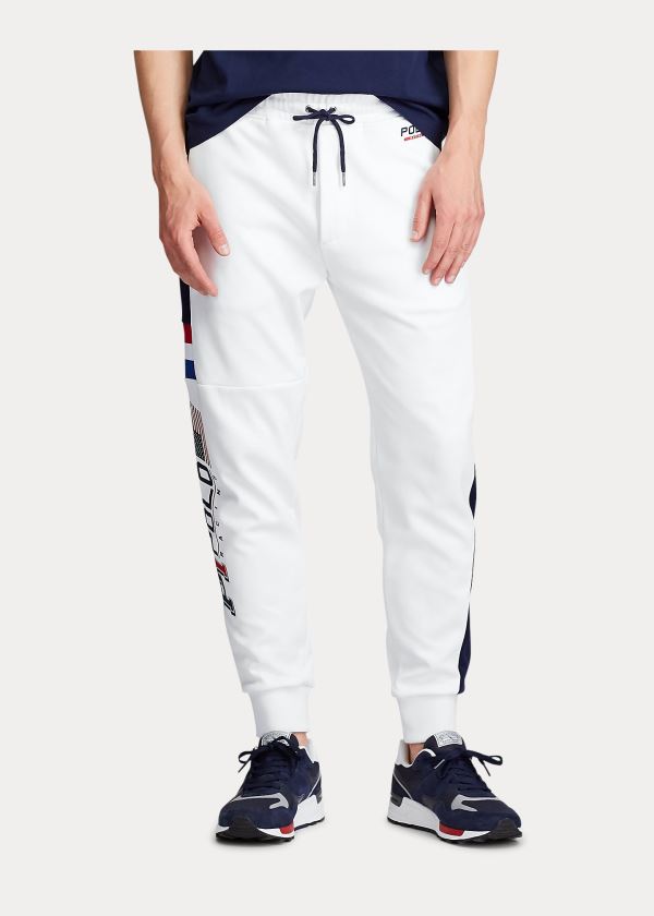 Ralph Lauren Double-Knit Track Pant Bílé Viacfarebný | hsqF5TOY
