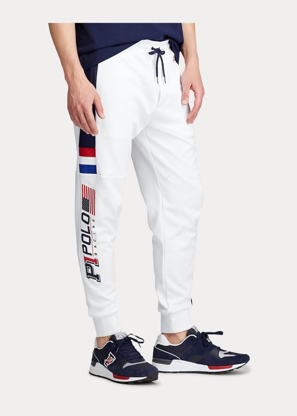 Ralph Lauren Double-Knit Track Pant Bílé Viacfarebný | hsqF5TOY