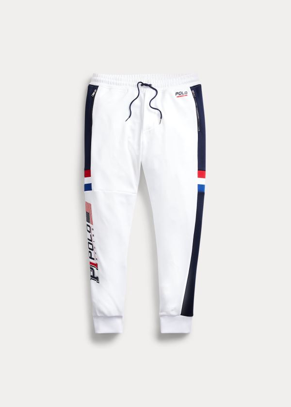 Ralph Lauren Double-Knit Track Pant Bílé Viacfarebný | hsqF5TOY