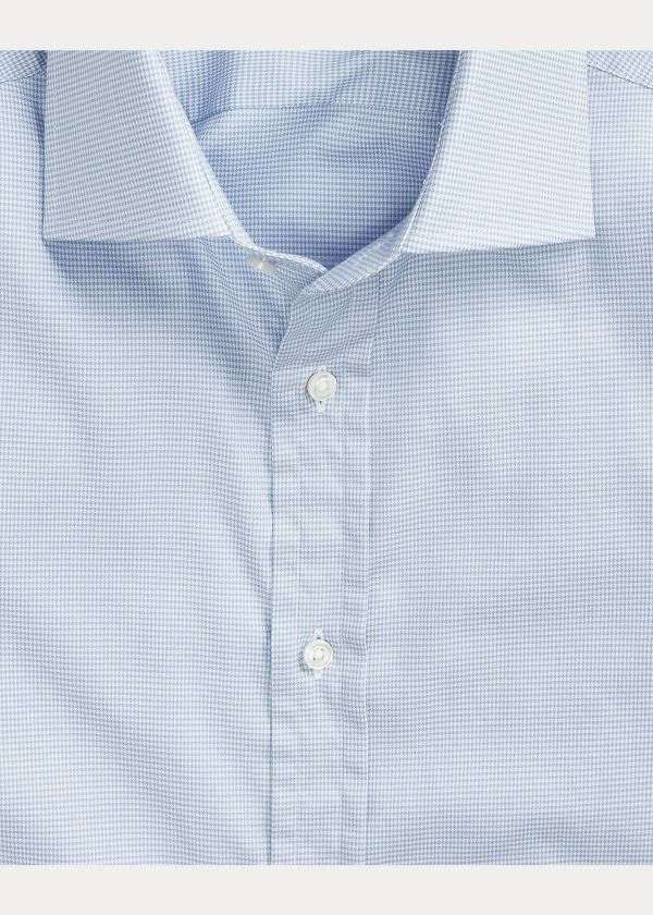 Ralph Lauren Easy Care Houndstooth Shirt Blankyt | XGrU37hQ