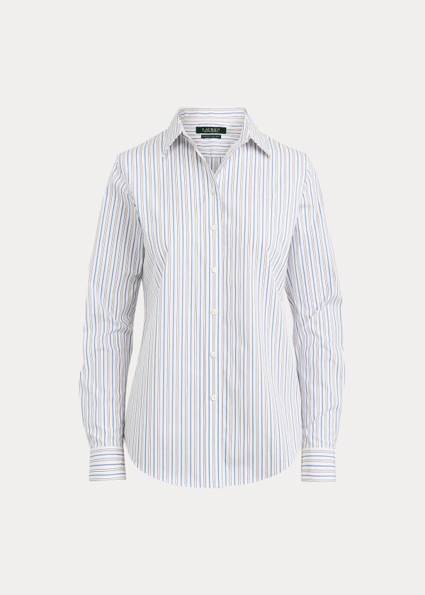 Ralph Lauren Easy Care Striped Shirt Bílé Blankyt Viacfarebný | CP3Qhfox