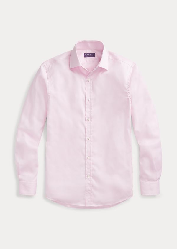 Ralph Lauren Easy Care Twill Shirt Růžové | fStLUF8h