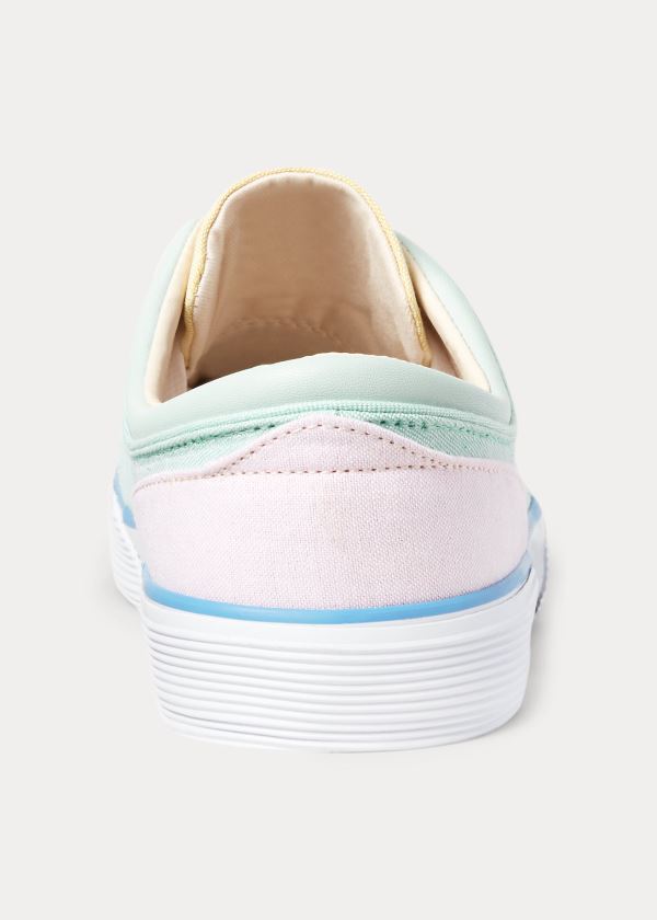 Ralph Lauren Faxon Bavlněné Oxford Sneakers Viacfarebný | VB3b5KlD